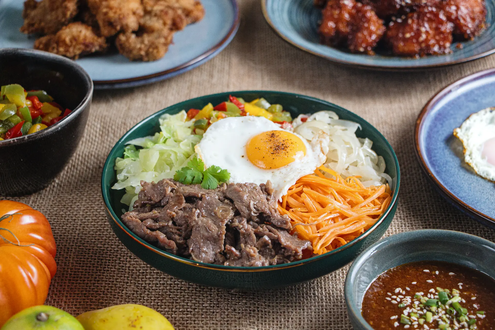 Bibimbap bœuf