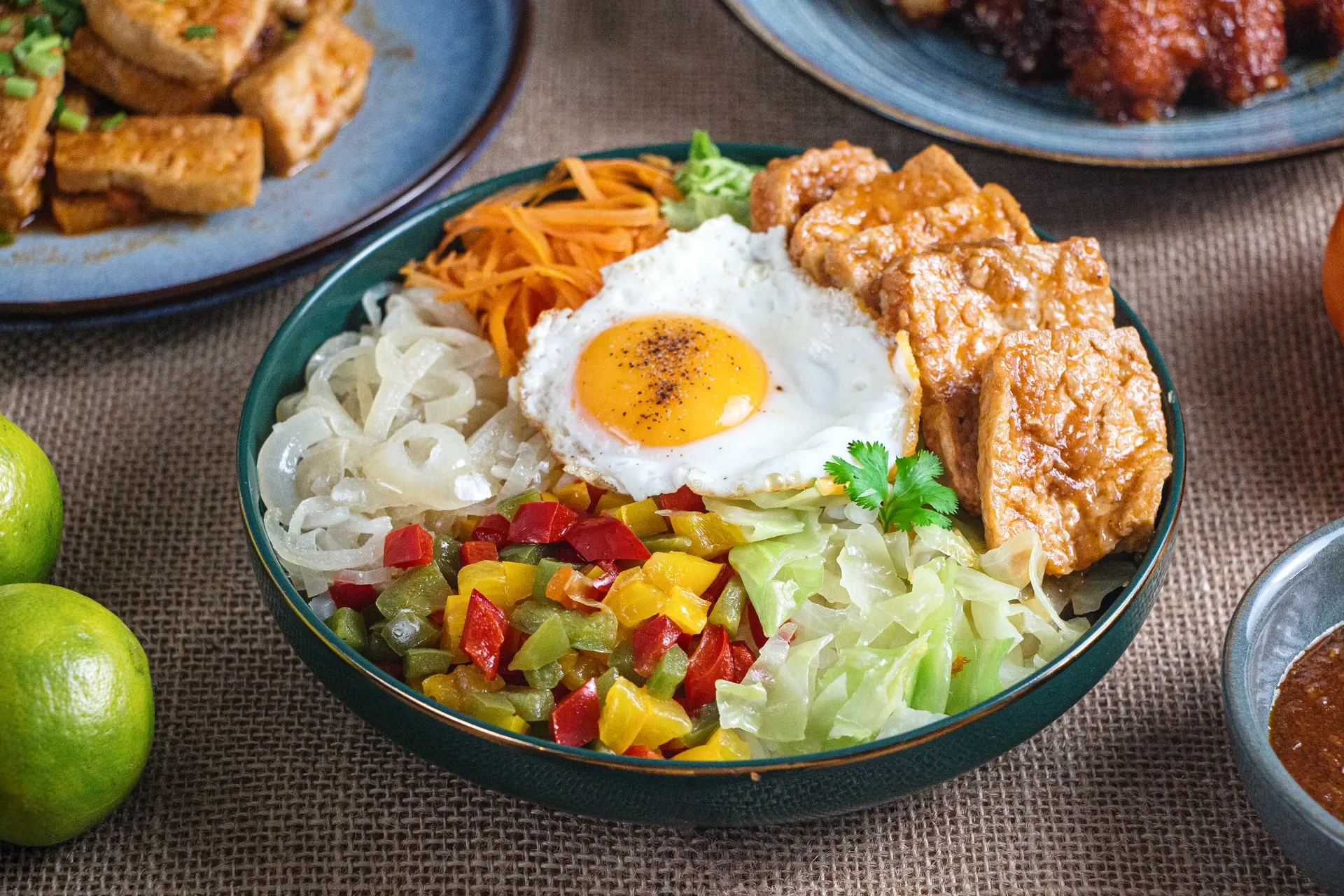 Bibimbap végétarien