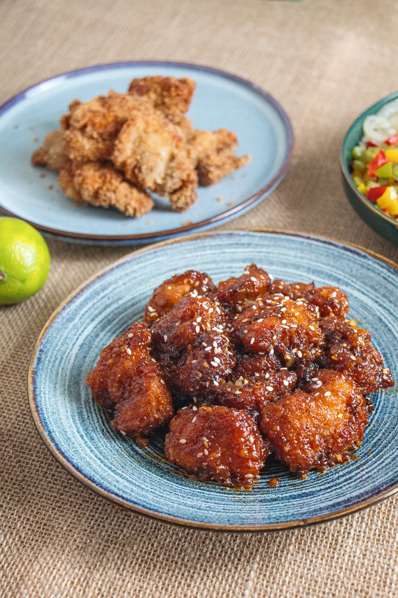 Poulet frit nature