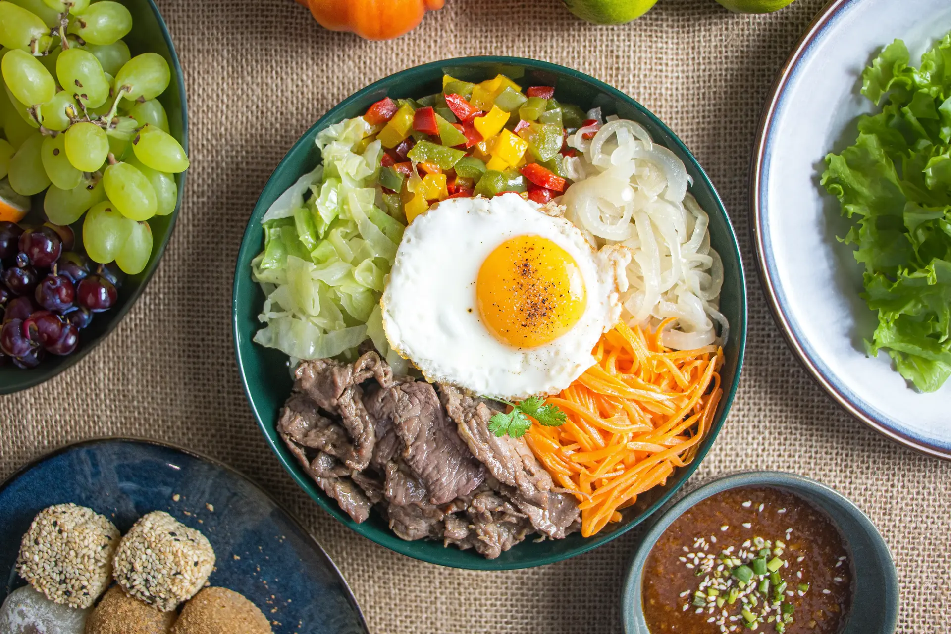 Bibimbap servi chez Mây Kitchen