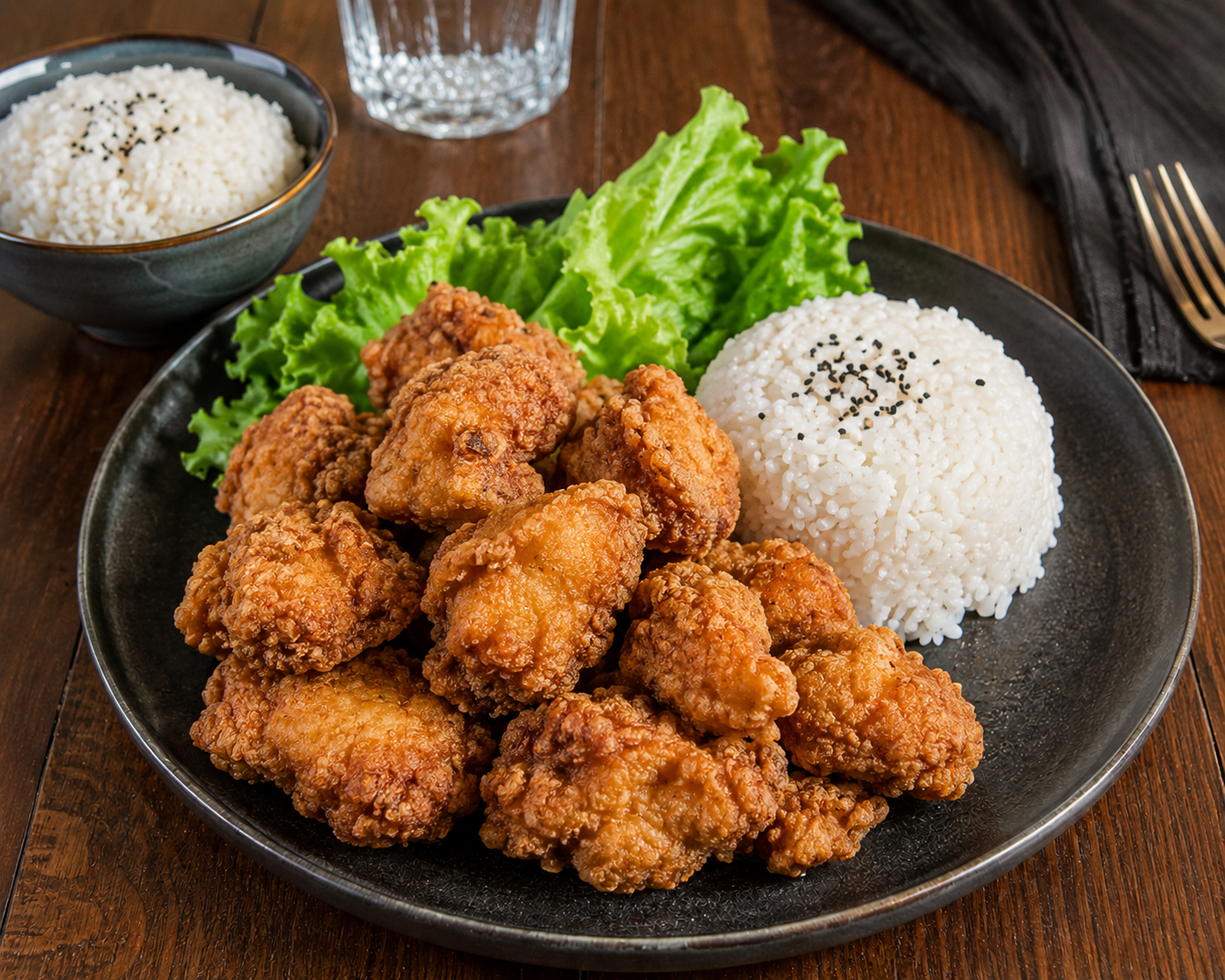 Poulet frit nature